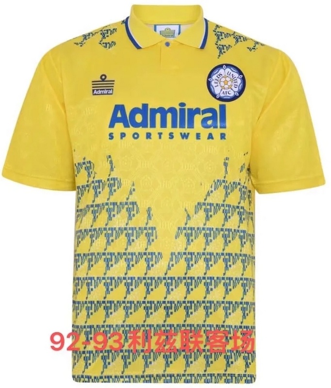92-93 Leeds United Away Retro Soccer Jerseys Yupoo