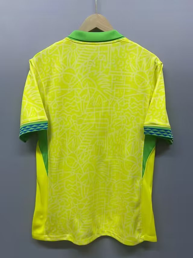 2024 Brazil Home Soccer Jerseys Yupoo