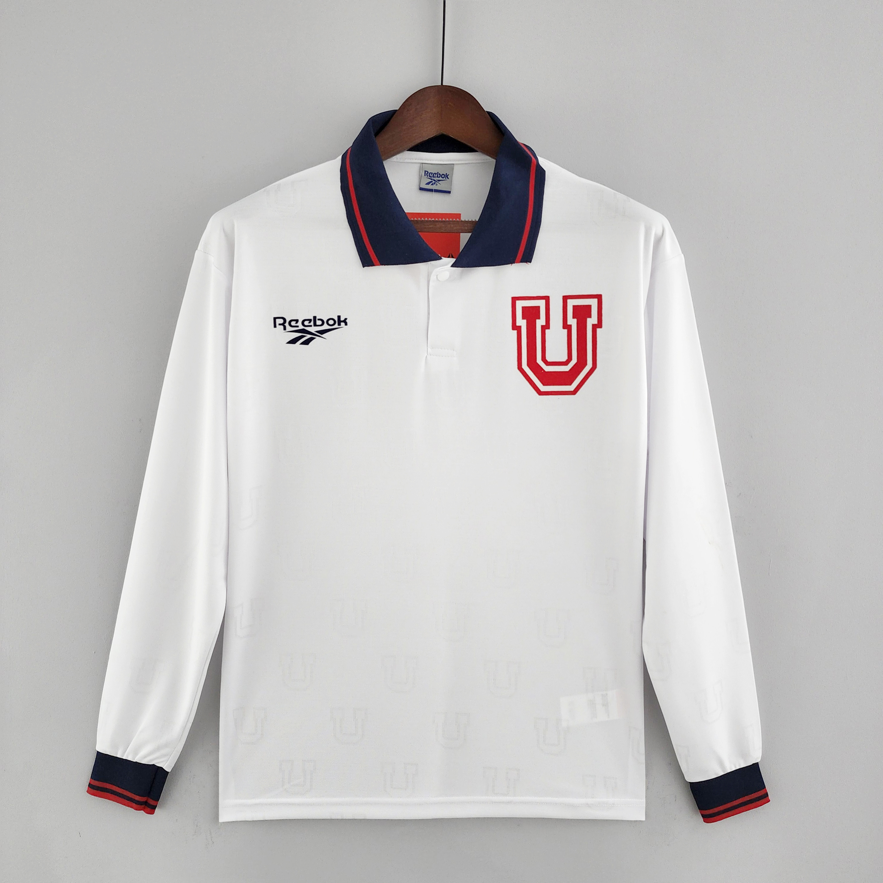 1998 Universidad De Chile Away Retro Long Sleeve Soccer Jerseys Yupoo