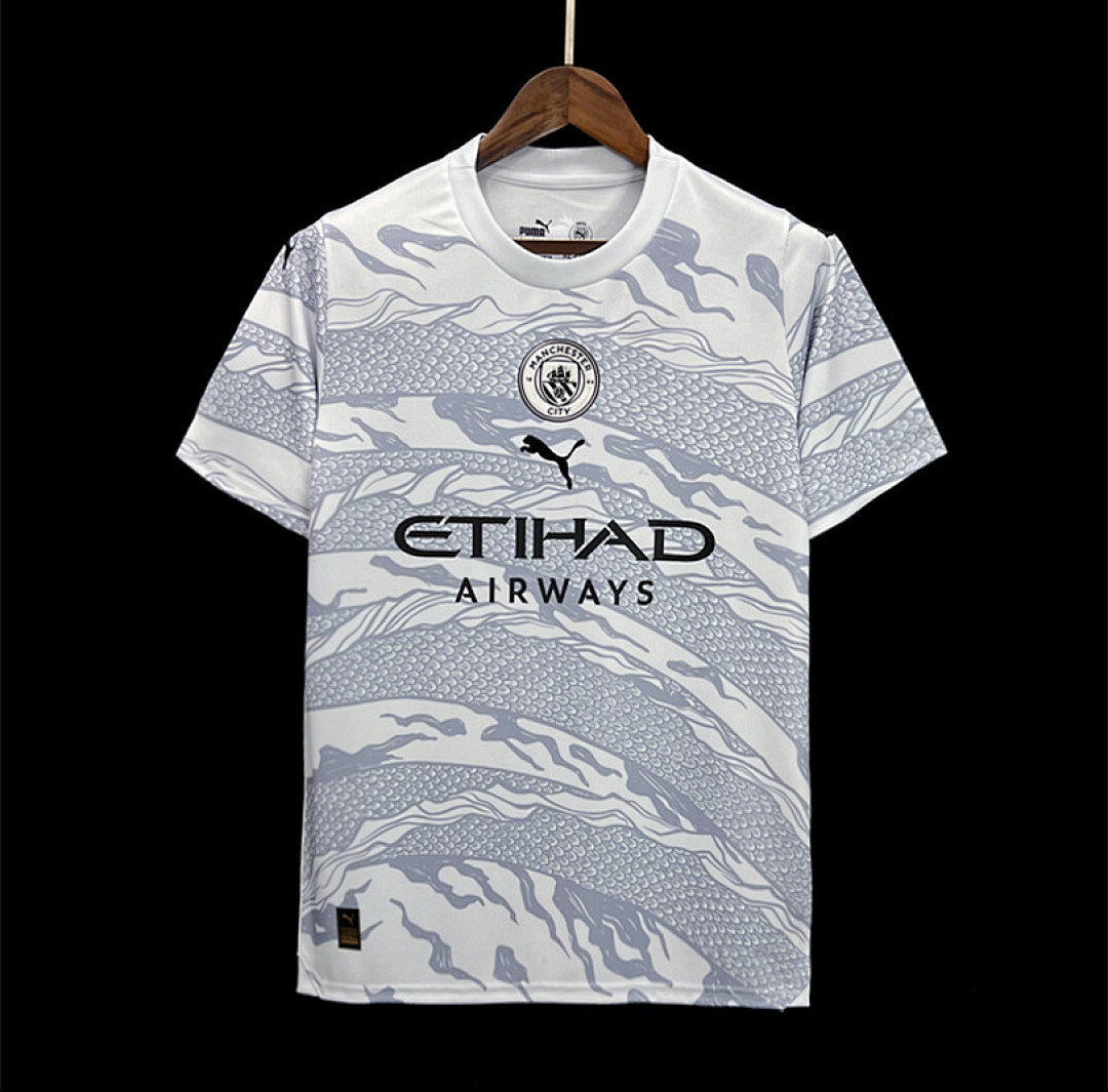 24/25 Year of the Dragon Special Edition Manchester City Off-White S-XXXXL