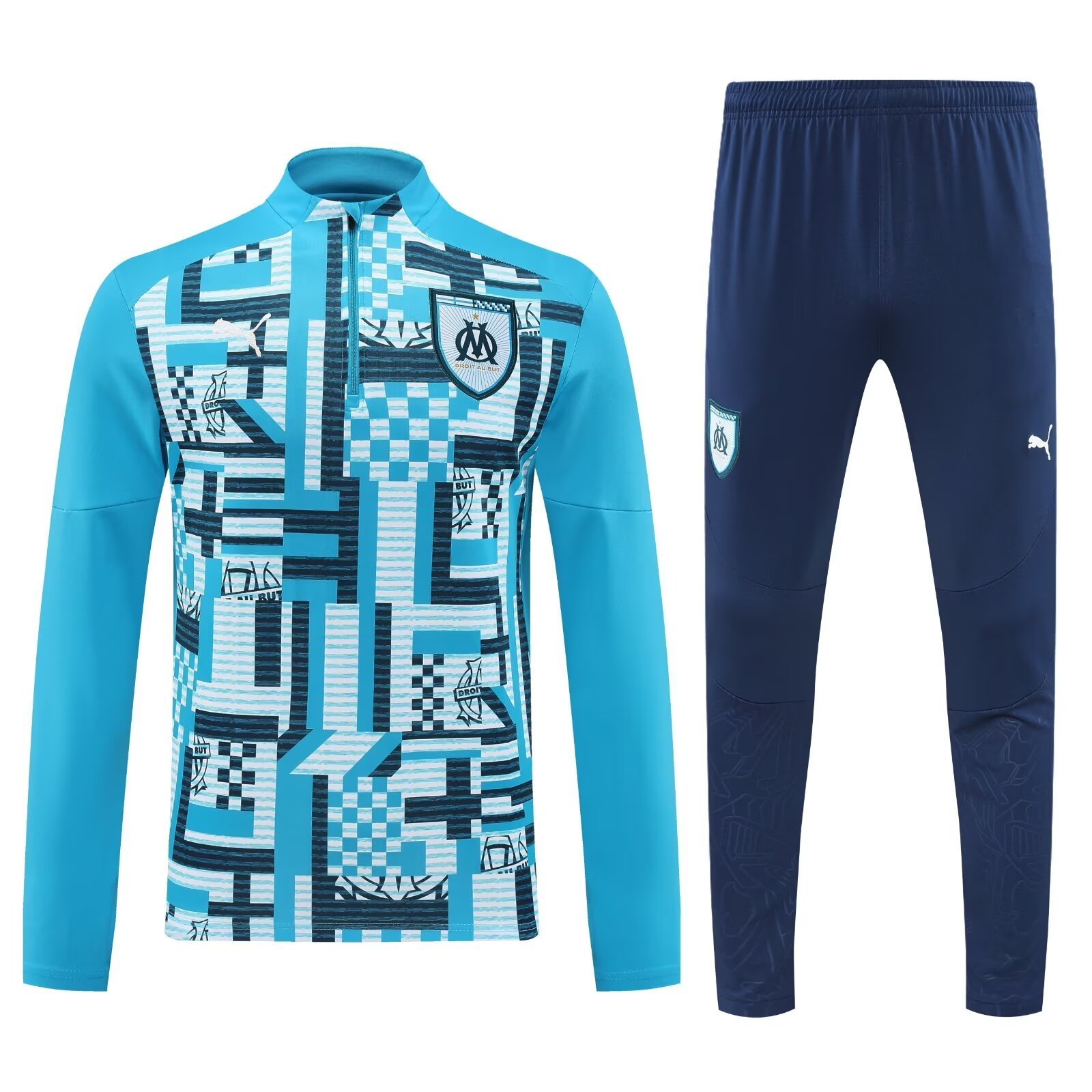 24-25 Marseille Long Sleeve Training Suit Yupoo