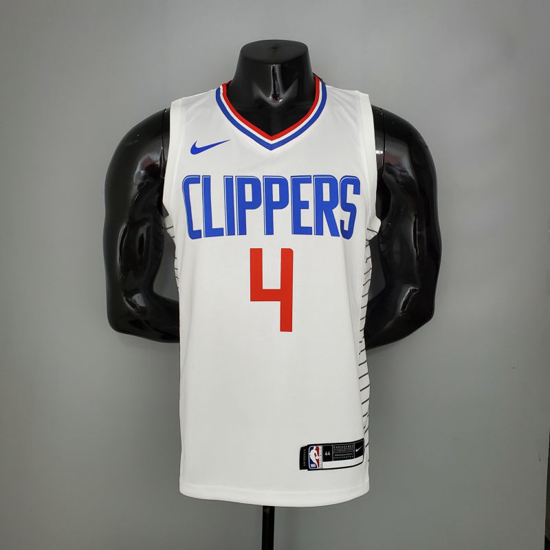 RONDO#4 Clippers Limited Edition White NBA Jersey S-XXL