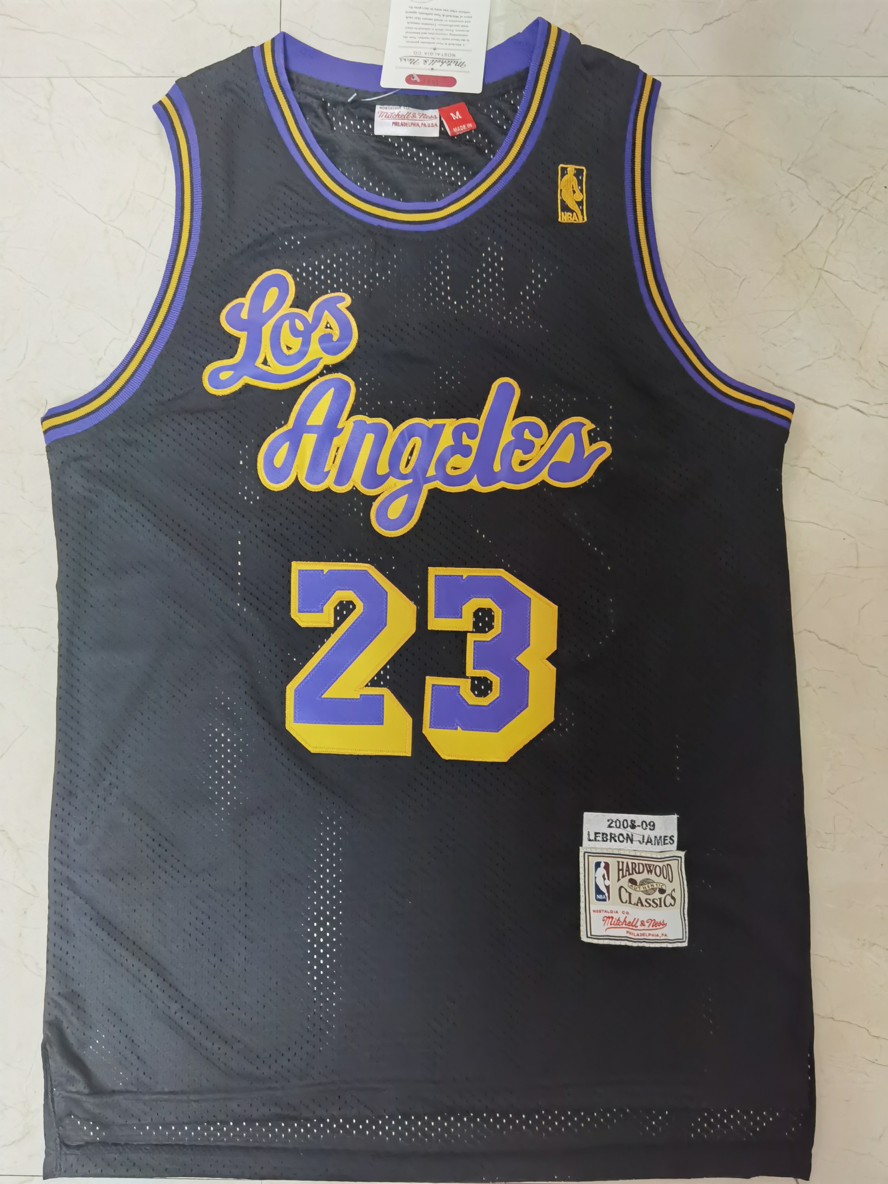 Lakers #23 Retro Embroidery