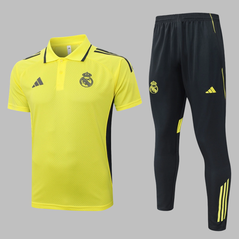 25-26 Real Madrid Polo Training Soccer Suit Yupoo