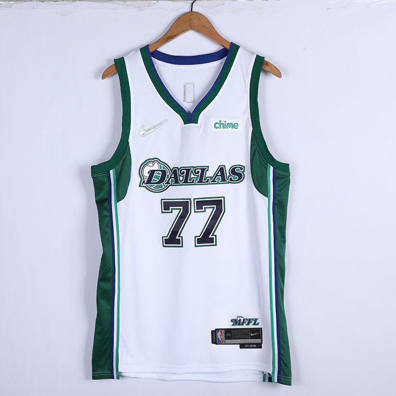 2022 Mavericks #77 75th Anniversary Embroidery