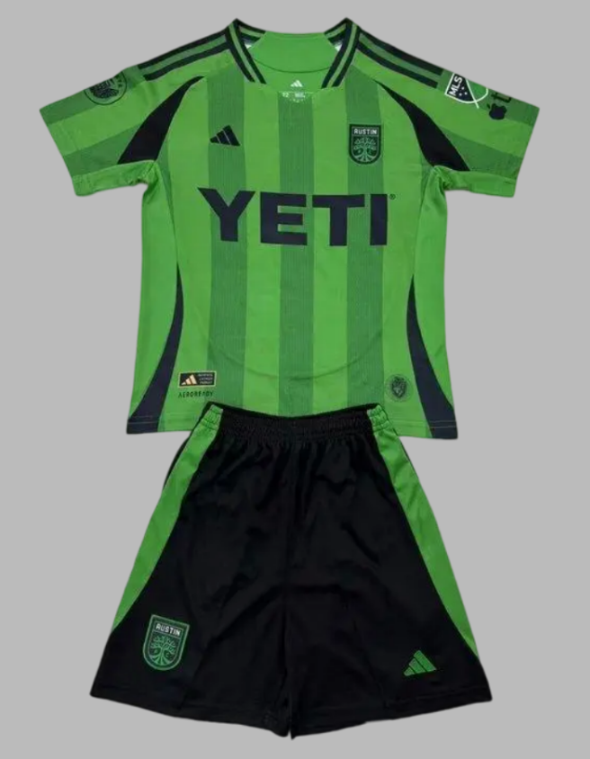 25-26 Austin Home Kids Cheap Soccer Jerseys Yupoo