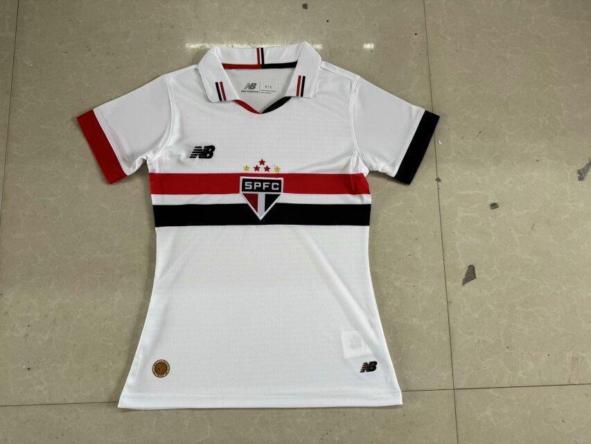 24-25 So Paulo Home Woman Soccer Jerseys Yupoo