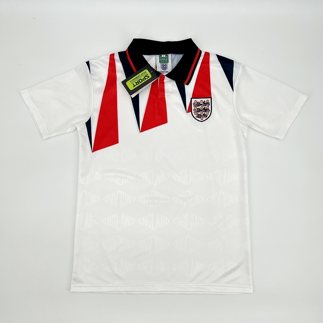England 1992 Home Retro Jersey S-XXL
