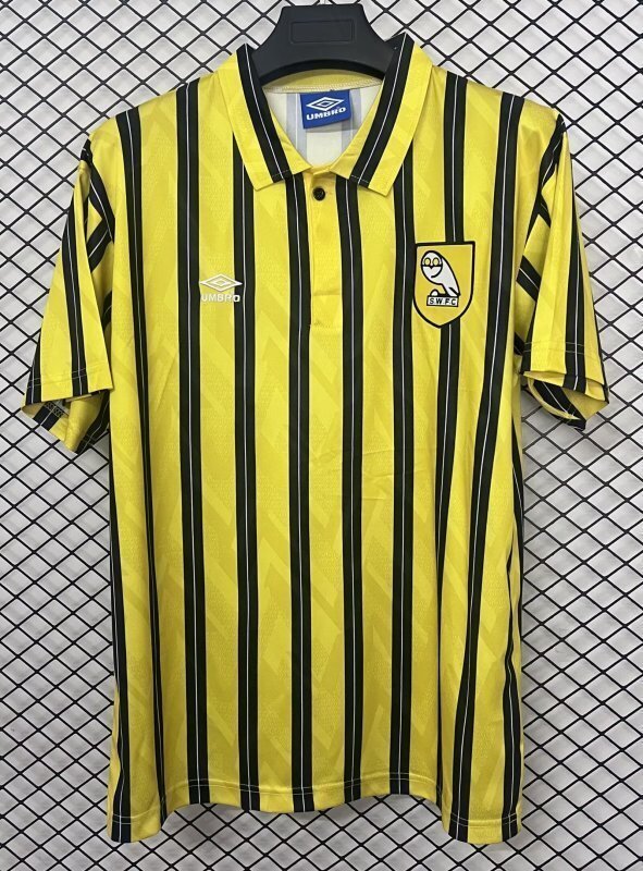 1993 Sheffield Wednesday Away Retro Cheap Soccer Jerseys Yupoo