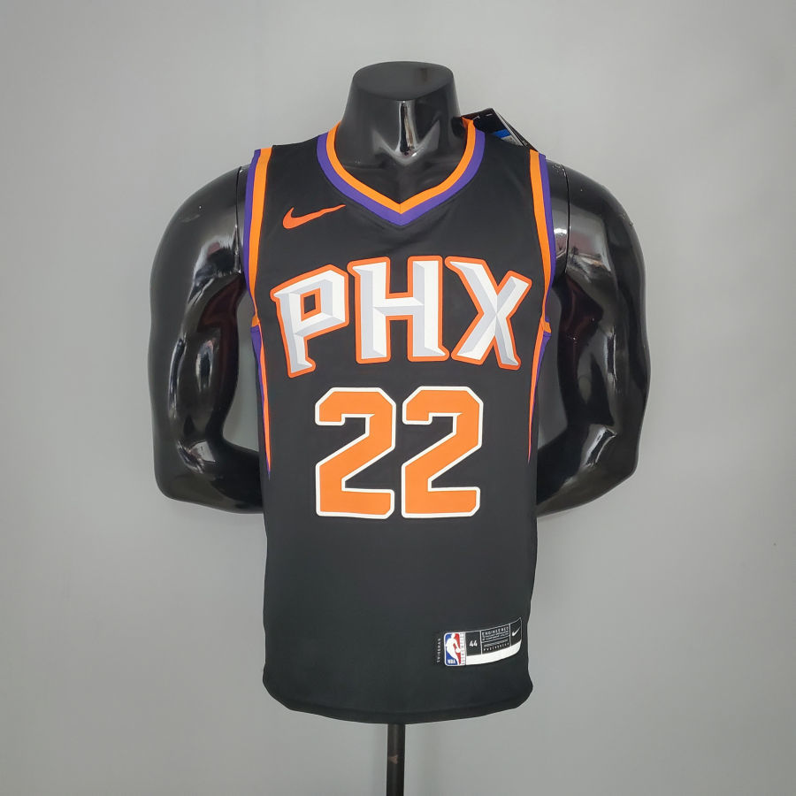 2021 AYTON#22 Suns Black NBA Jersey S-XXL