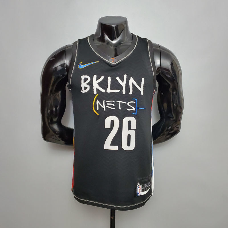 New Brooklyn Nets DINWDDIE#26 City Edition Black S-XXL