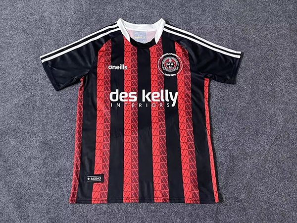 23-24 Bohemian Red Soccer Jerseys Yupoo