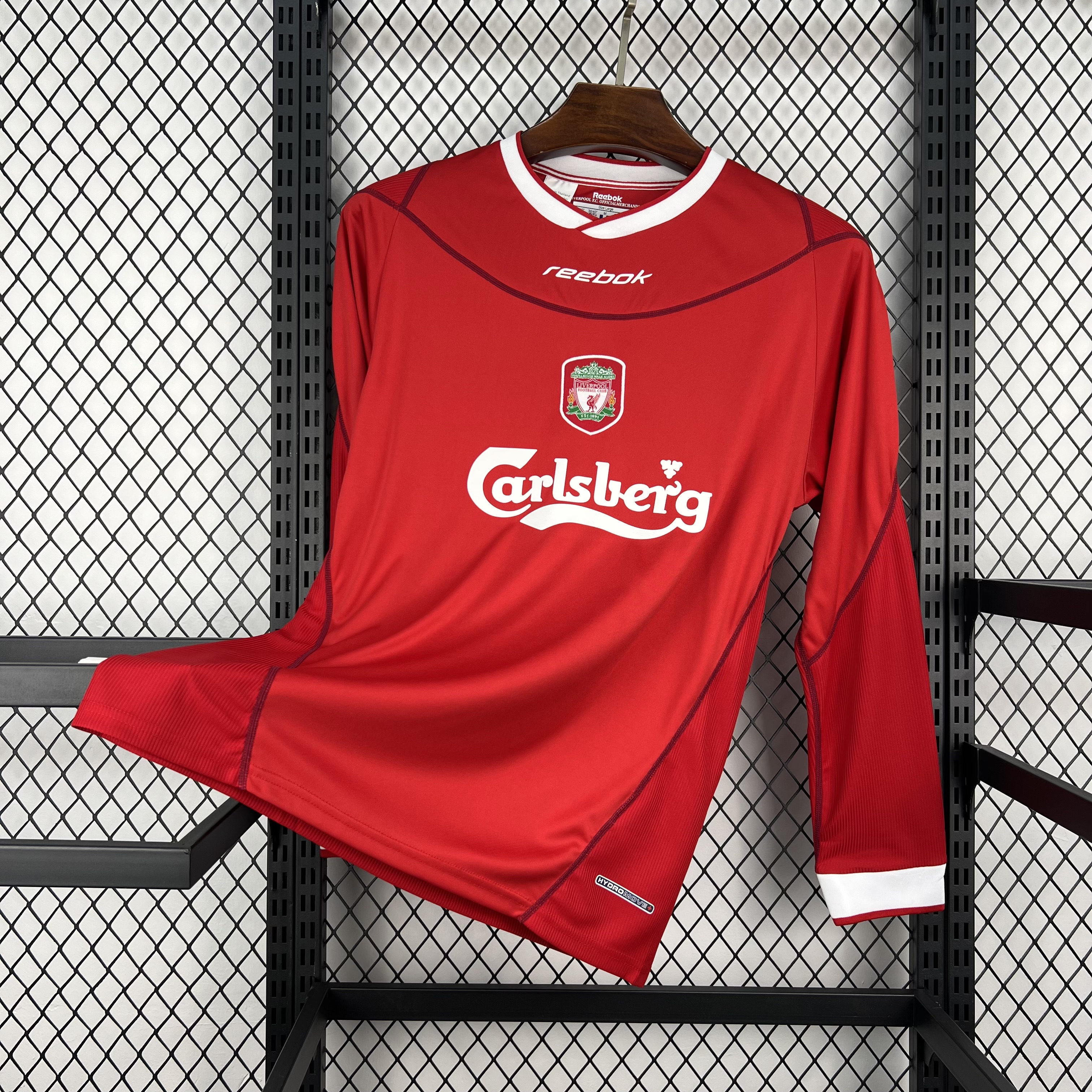 Retro Liverpool 2002/04 Home Long Sleeve Jersey