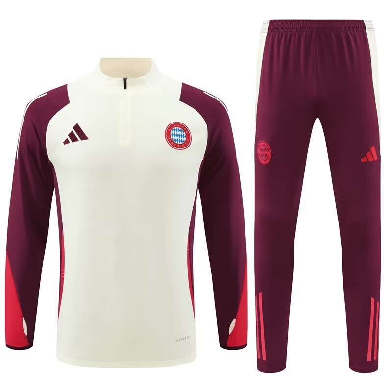 24-25 Bayern Long Sleeve Training Suit Yupoo