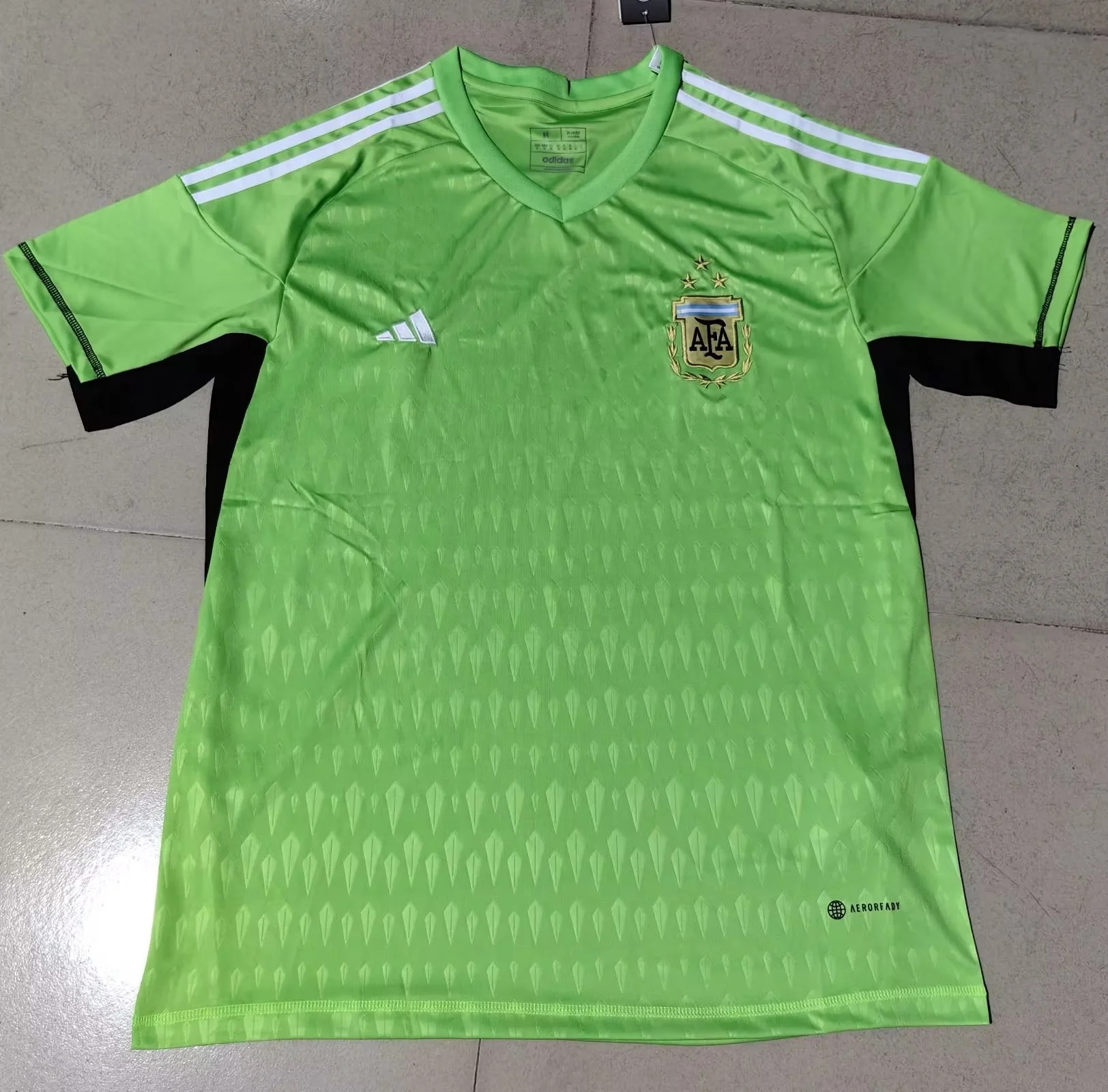 2023 Argentina Goalkeeper 3 Star Soccer Jerseys Yupoo