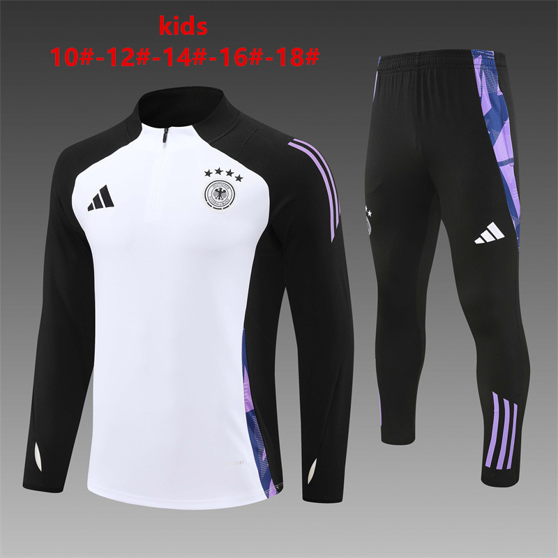 2024 Germany Kids Long Sleeve Training Suit Yupoo