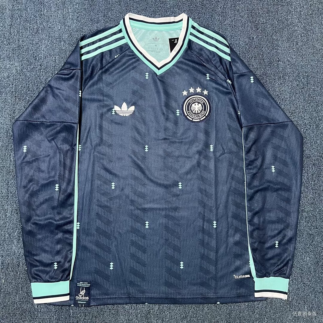 26-27 Germany Away Long Sleeve Cheap Soccer Jerseys Yupoo2