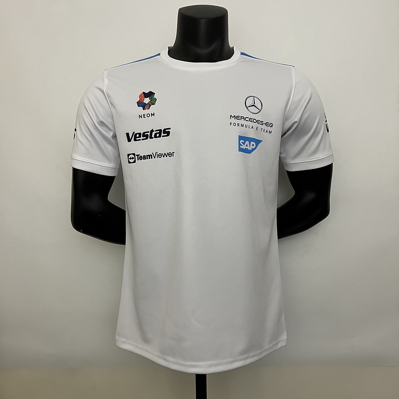 2023 Mercedes Benz F1 white T-shirt