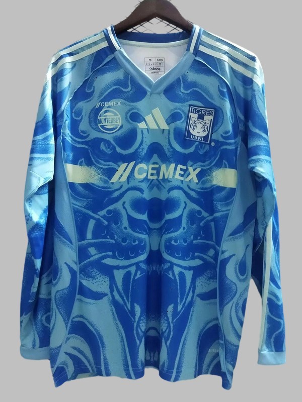 25-26 Tigres Away Long Sleeve Cheap Soccer Jerseys Yupoo