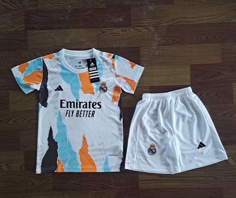 24-25 Real Madrid Special Kids Soccer Jerseys Yupoo