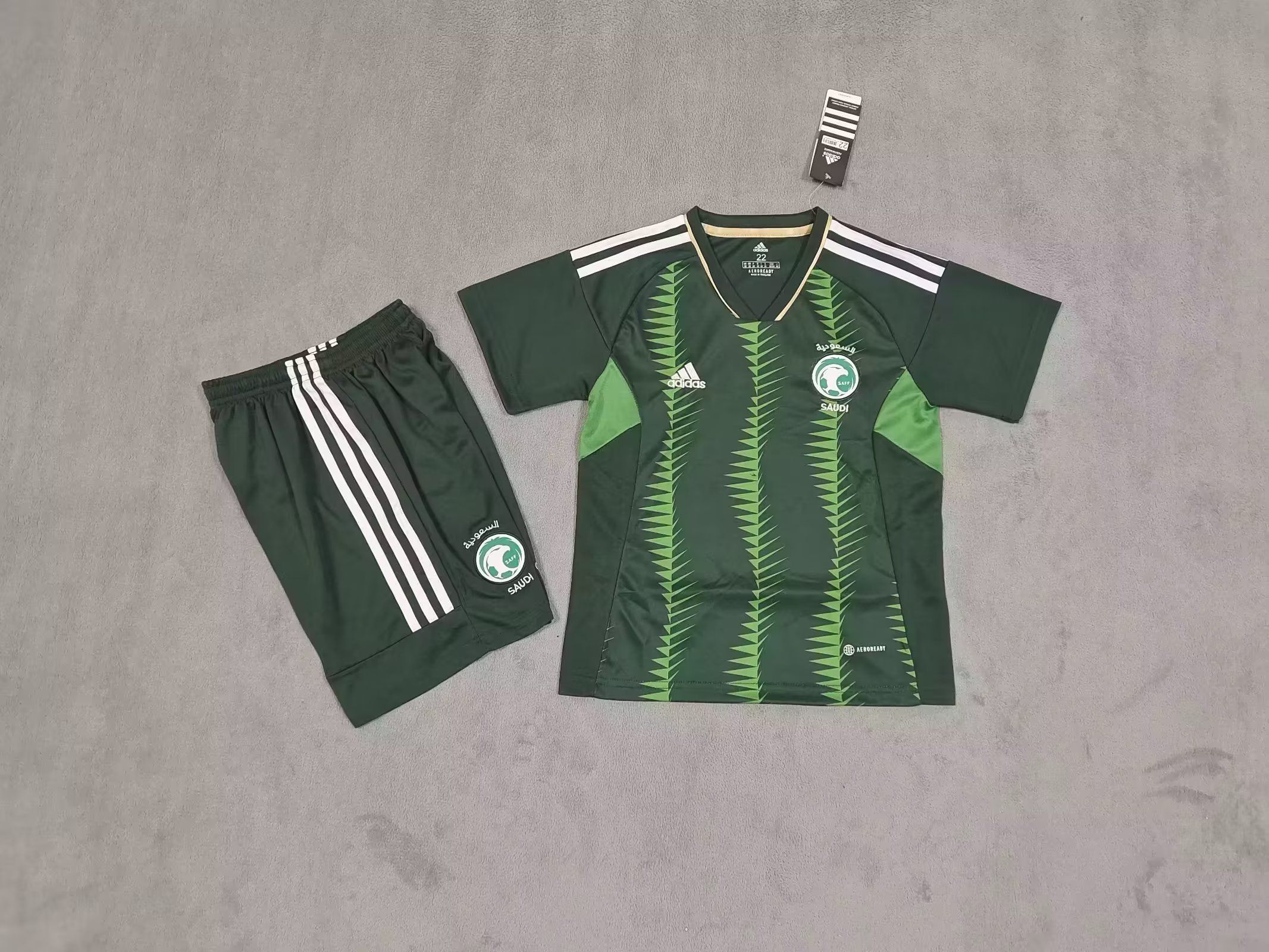23-24 Saudi Arabia Home Kids Soccer Jerseys Yupoo