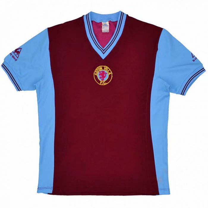 81-82 Aston Villa Home Retro Soccer Jerseys Yupoo