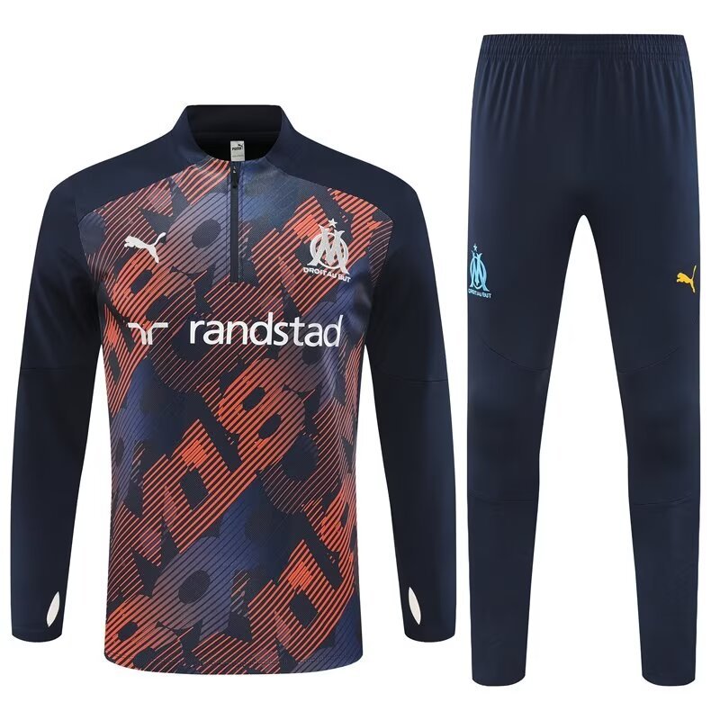 24-25 Marseille Long Sleeve Training Suit Yupoo