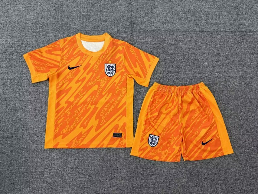 2024 England Goalkeeper Kids Soccer Jerseys Yupoo