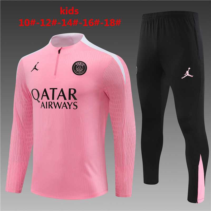 24-25 Paris Kids Player Long Sleeve Training Suit Yupoo