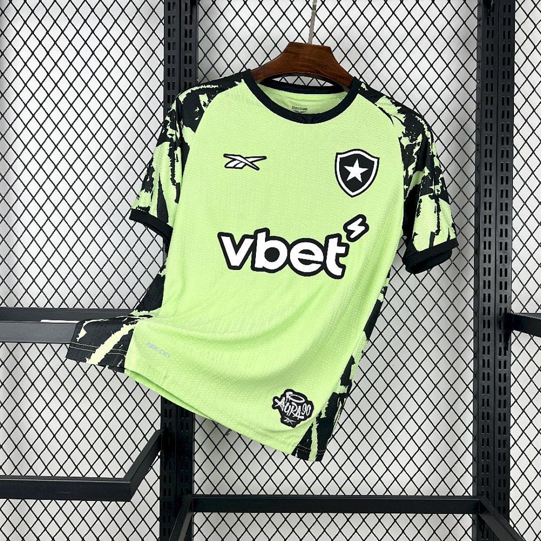 Botafogo 2025/26 Pre-match training Light green Jersey