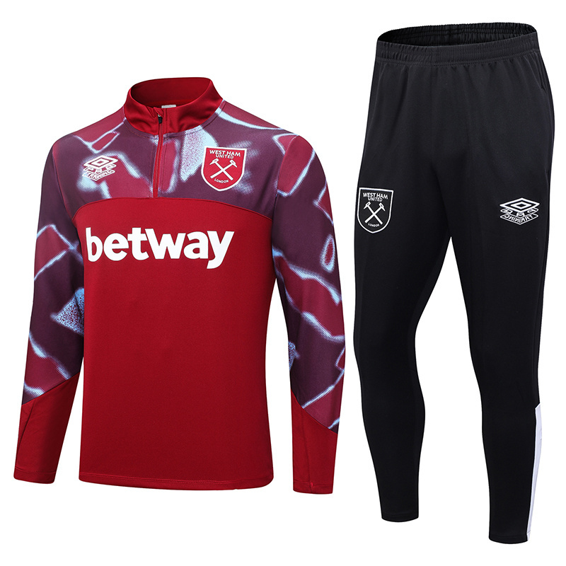 23-24 West Ham United Long Sleeve Training Suit Yupoo