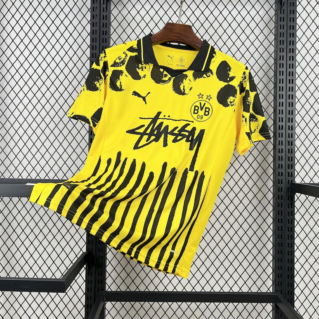 Borussia Dortmund 2025/26 Yellow Special Customized Jersey