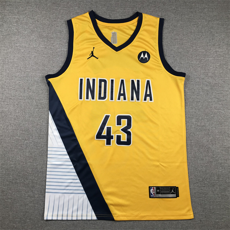 Pacers #43 Embroidery