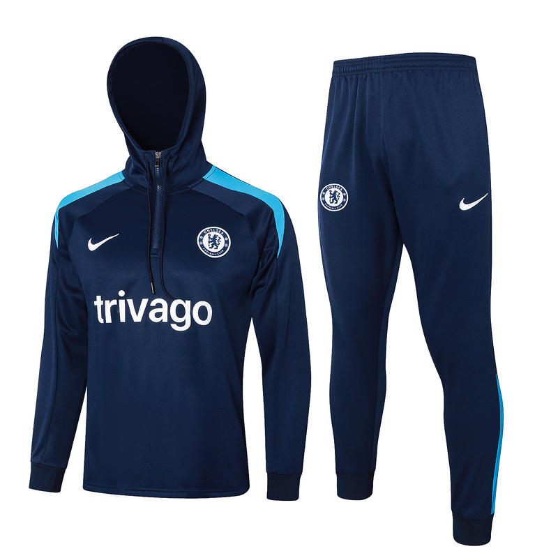 24-25 Chelsea Hoodie Long Sleeve Training Suit Yupoo