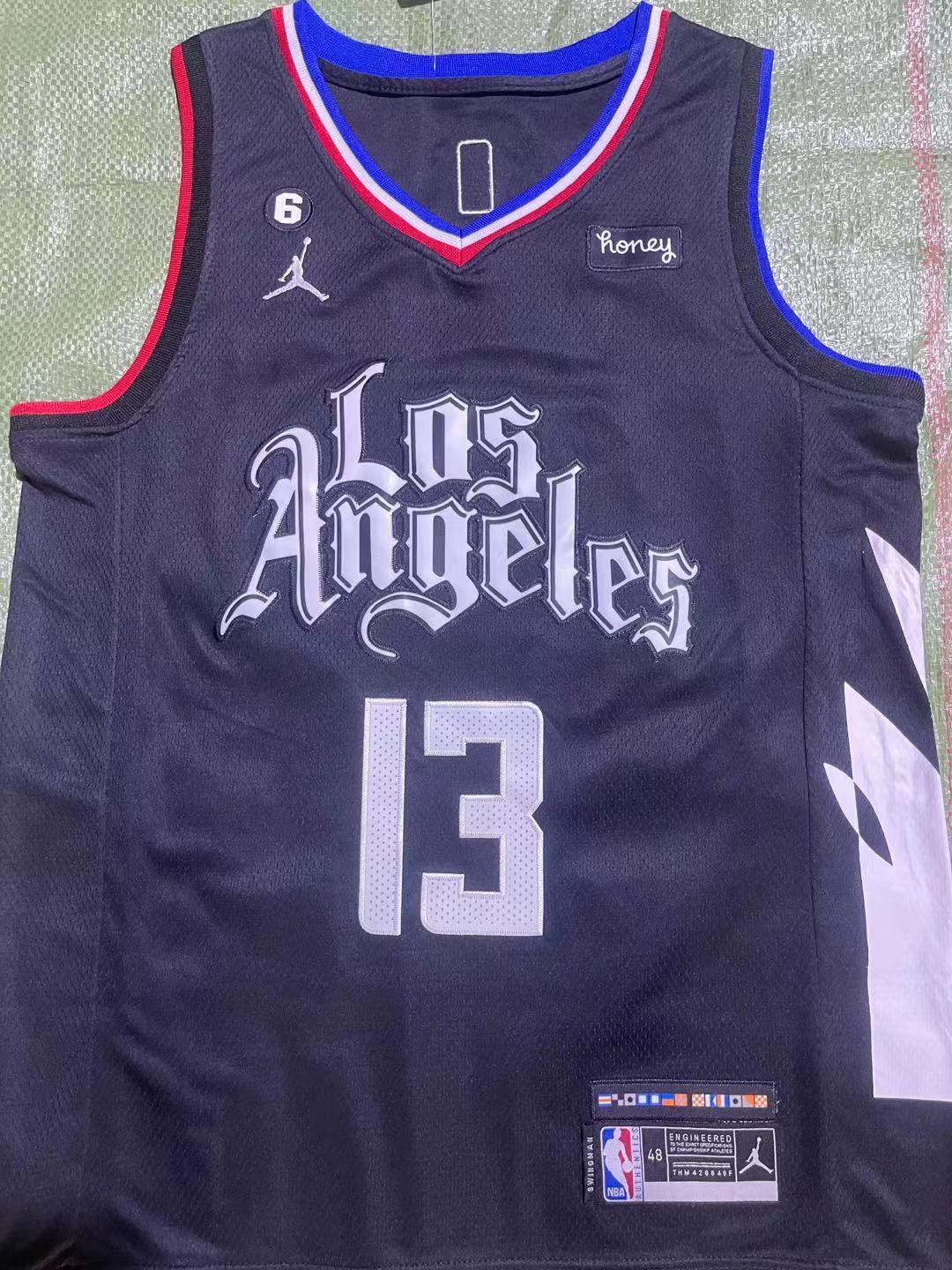 22-23 Clippers #13 Embroidery