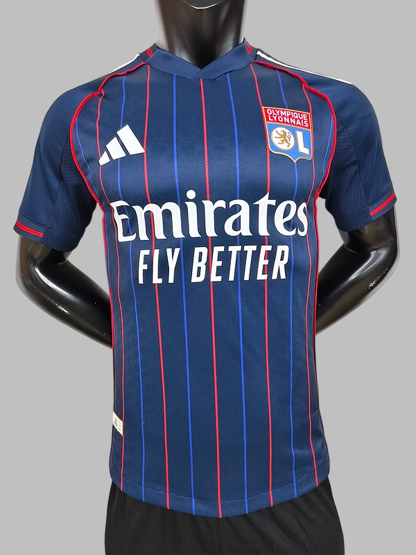 25-26 Lyon Away Player Version Cheap Soccer Jerseys Yupoo