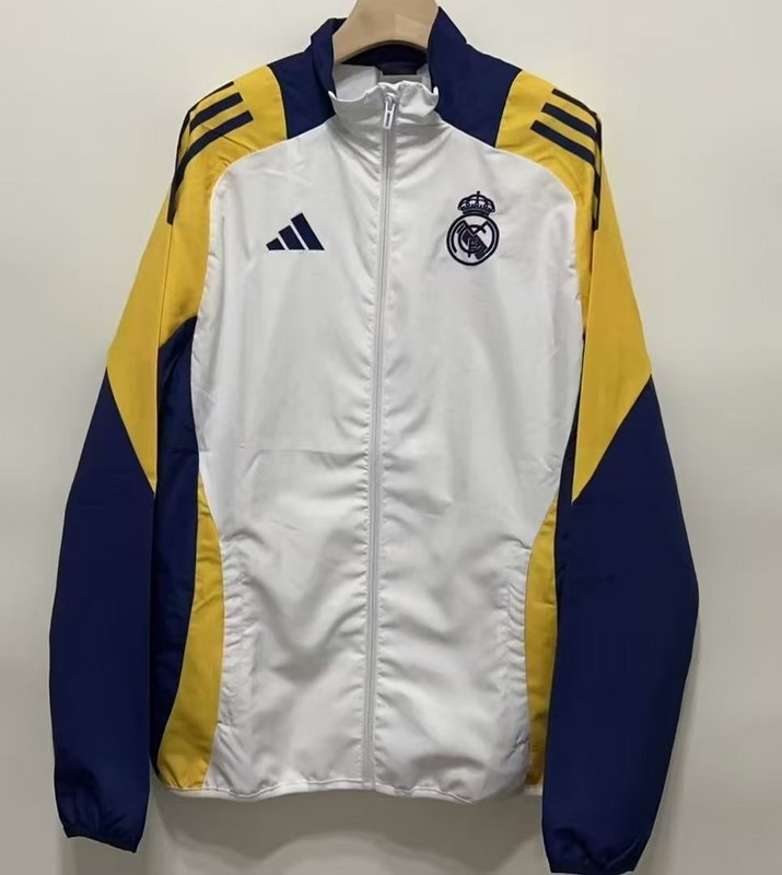 25-26 Real Madrid Windbreaker Cheap Jackets Yupoo