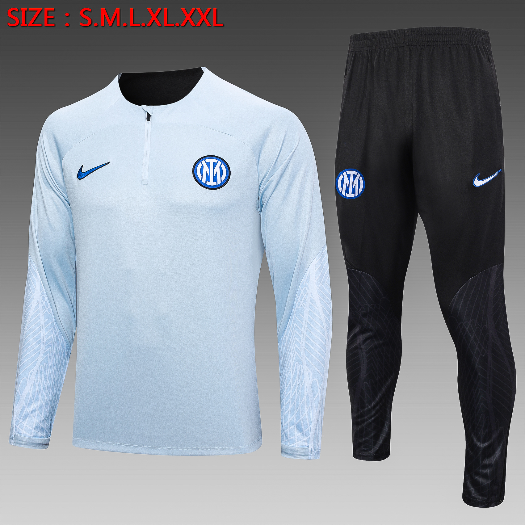 23-24 Inter Milan Long Sleeve Training Suit Yupoo