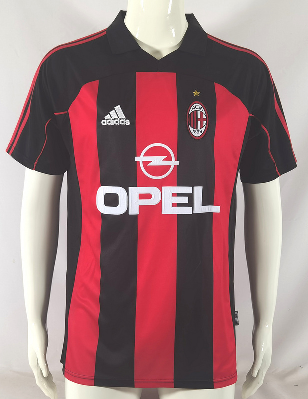 2001-02 AC Milan Home Retro Soccer Jerseys Yupoo