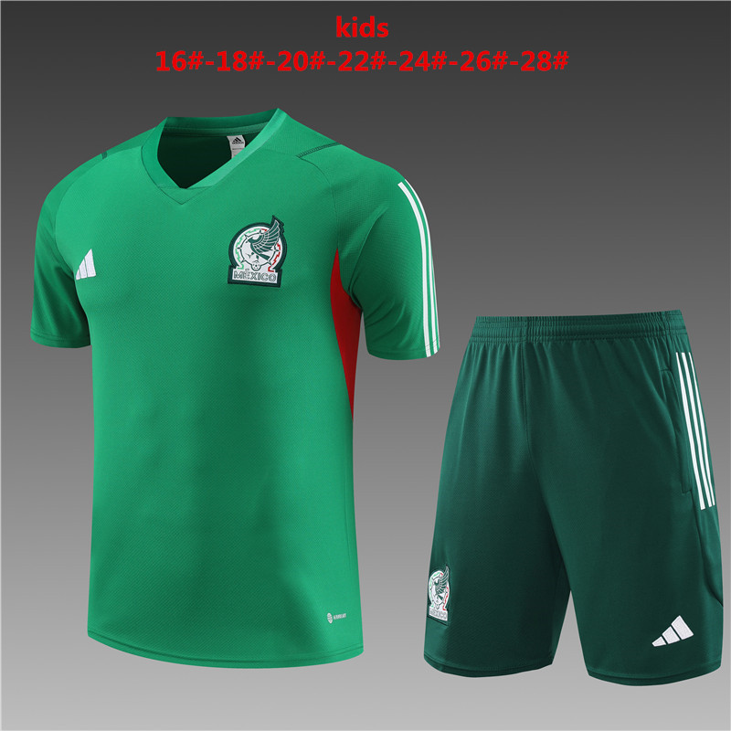 2023 Mexico Kids Training Soccer Jerseys Yupoo