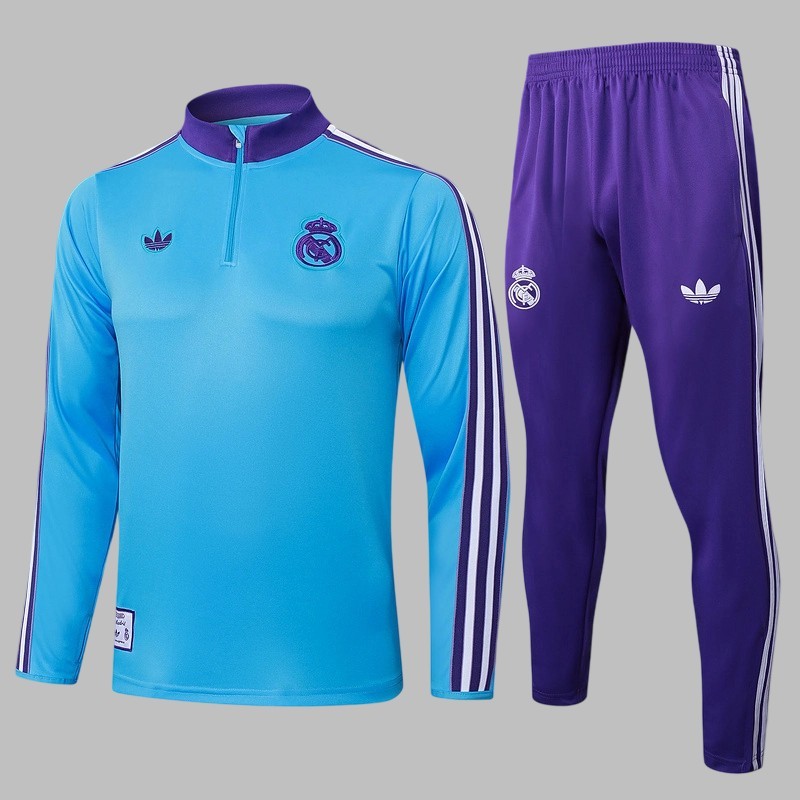25-26 Real Madrid Kids tracksuit Yupoo