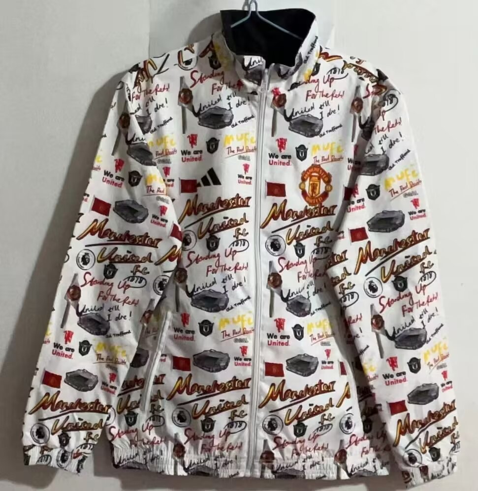 24-25 M-anchester U-nited Both Windbreaker Jackets Yupoo