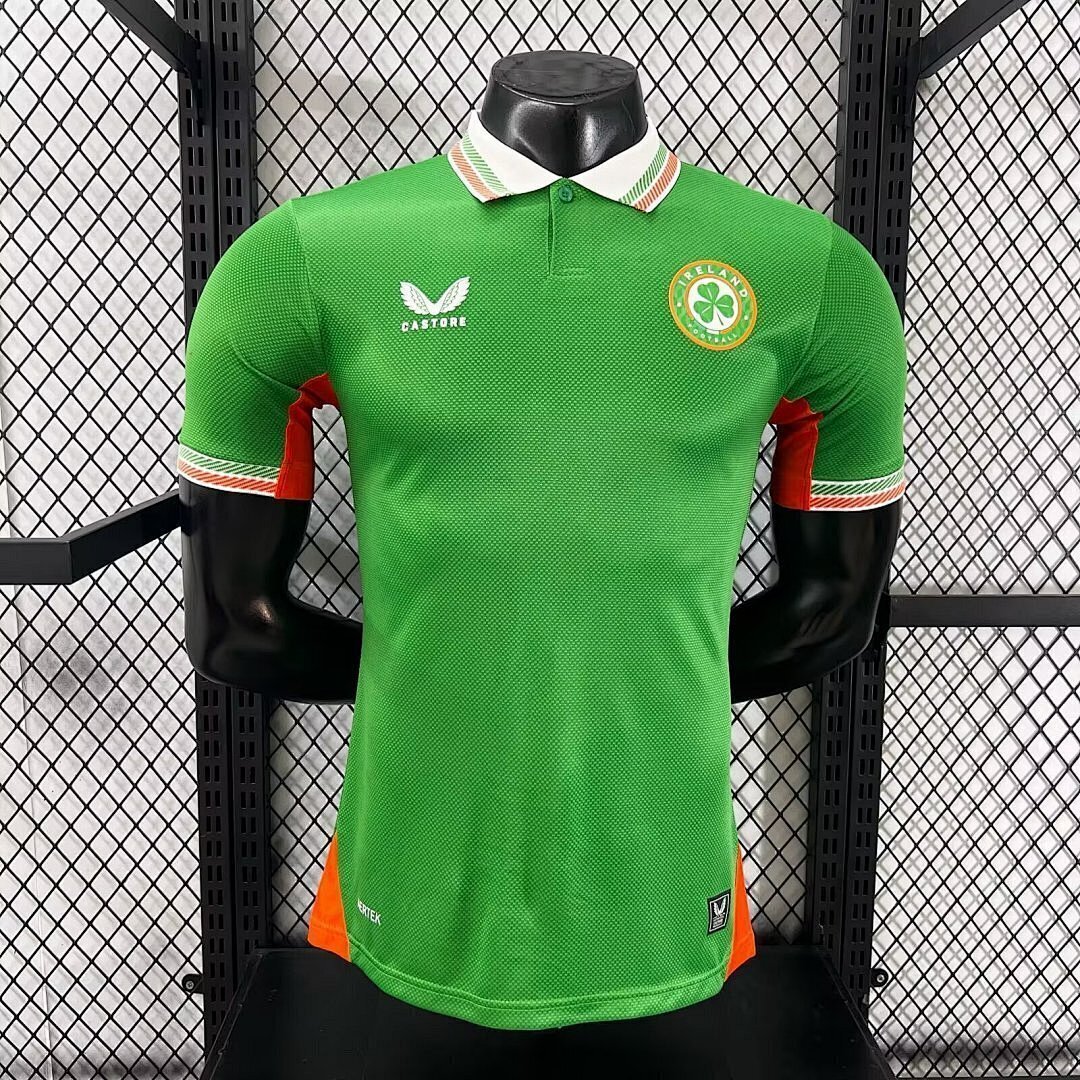 2025 Ireland Home Player Version Cheap Soccer Jerseys Yupoo
