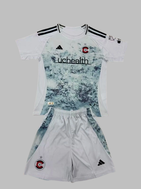 25-26 Colorado Rapids Away Kids Cheap Soccer Jerseys Yupoo