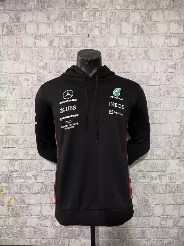 23-24 Mercedes Benz black F1 hoodie