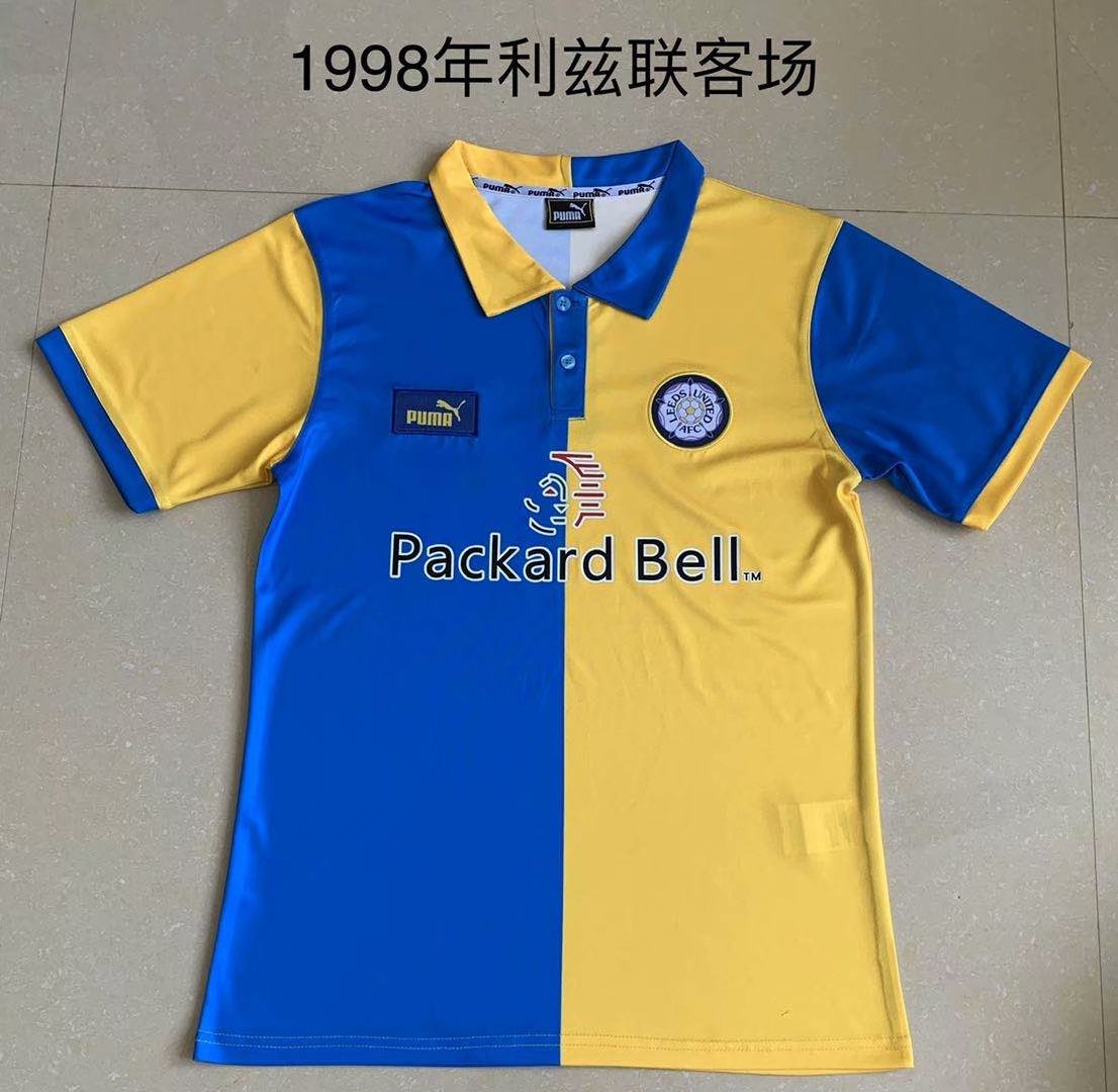 1998 Leeds Union Away Retro Soccer Jerseys Yupoo