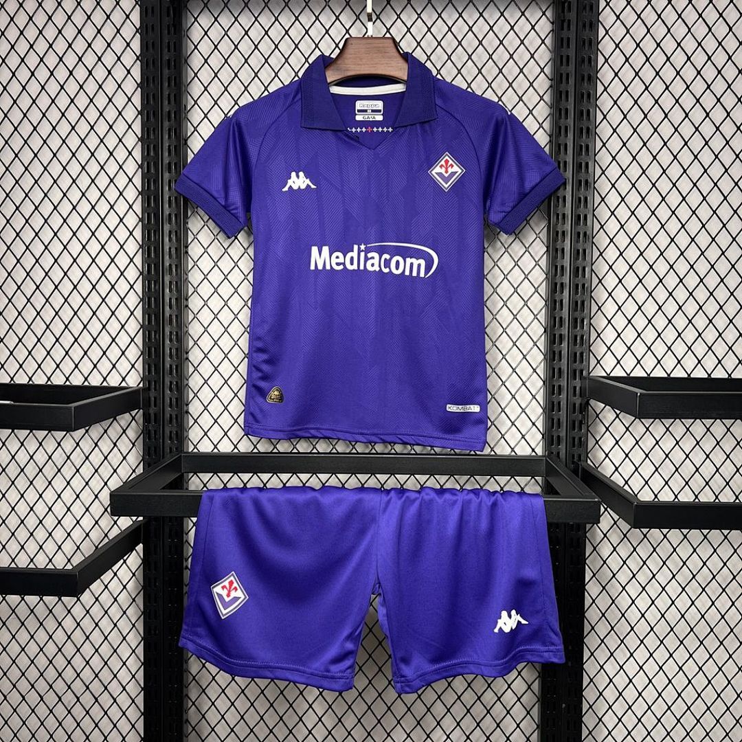 Fiorentina 2024/25 Home Kids Kit