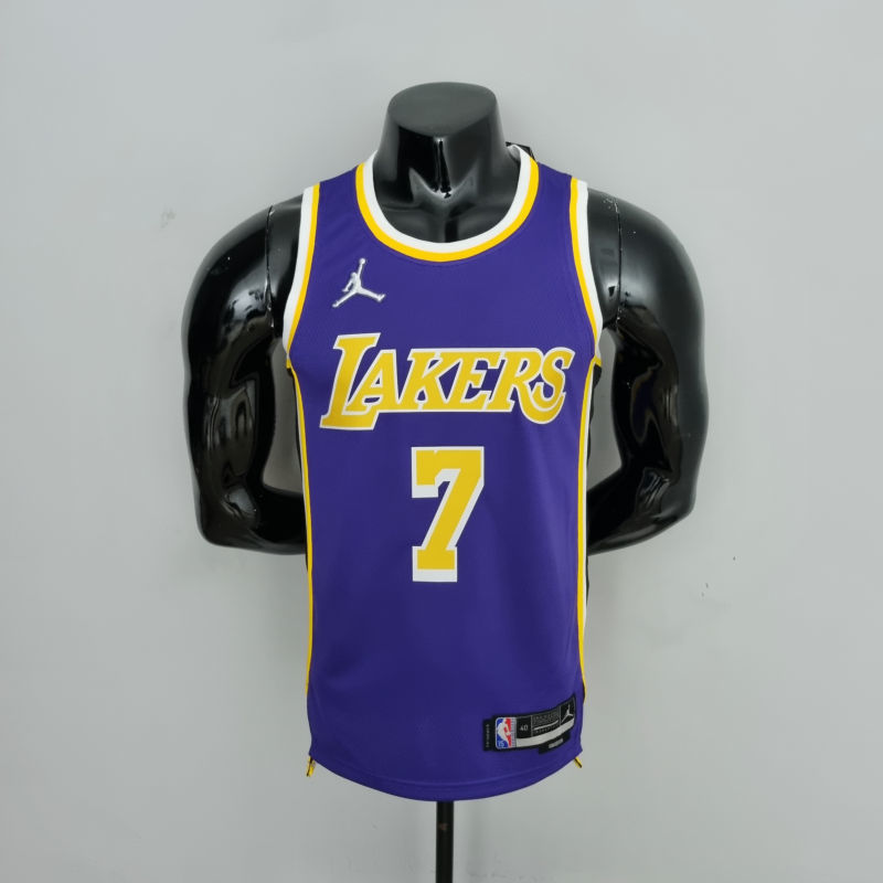75th Anniversary Anthony #7 Los Angeles Lakers Jordan Purple NBA Jersey S-XXL