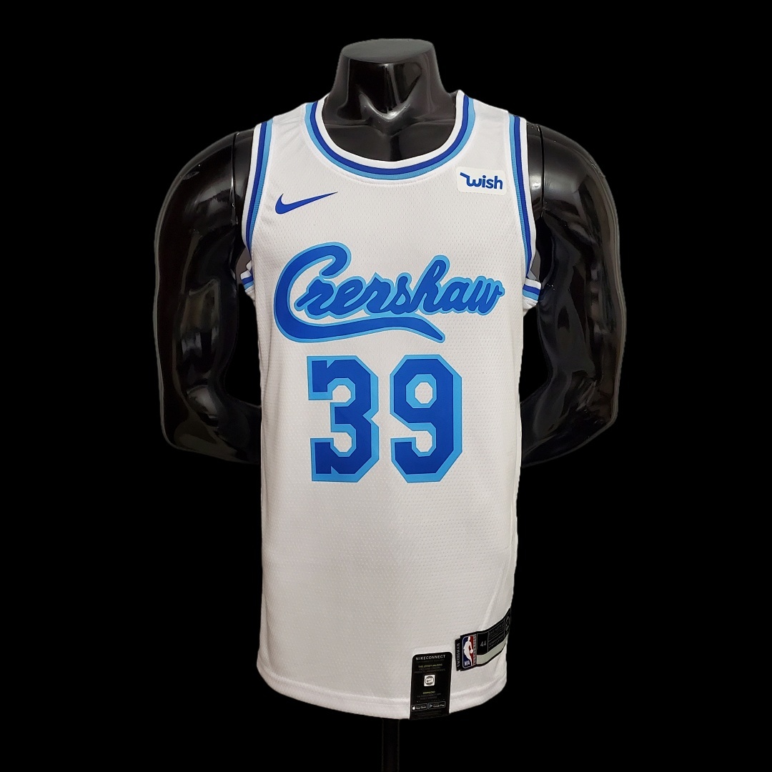 new HOWARD#39 Lakers white NBA jersey Size:XS-XXL Nike connect recognition