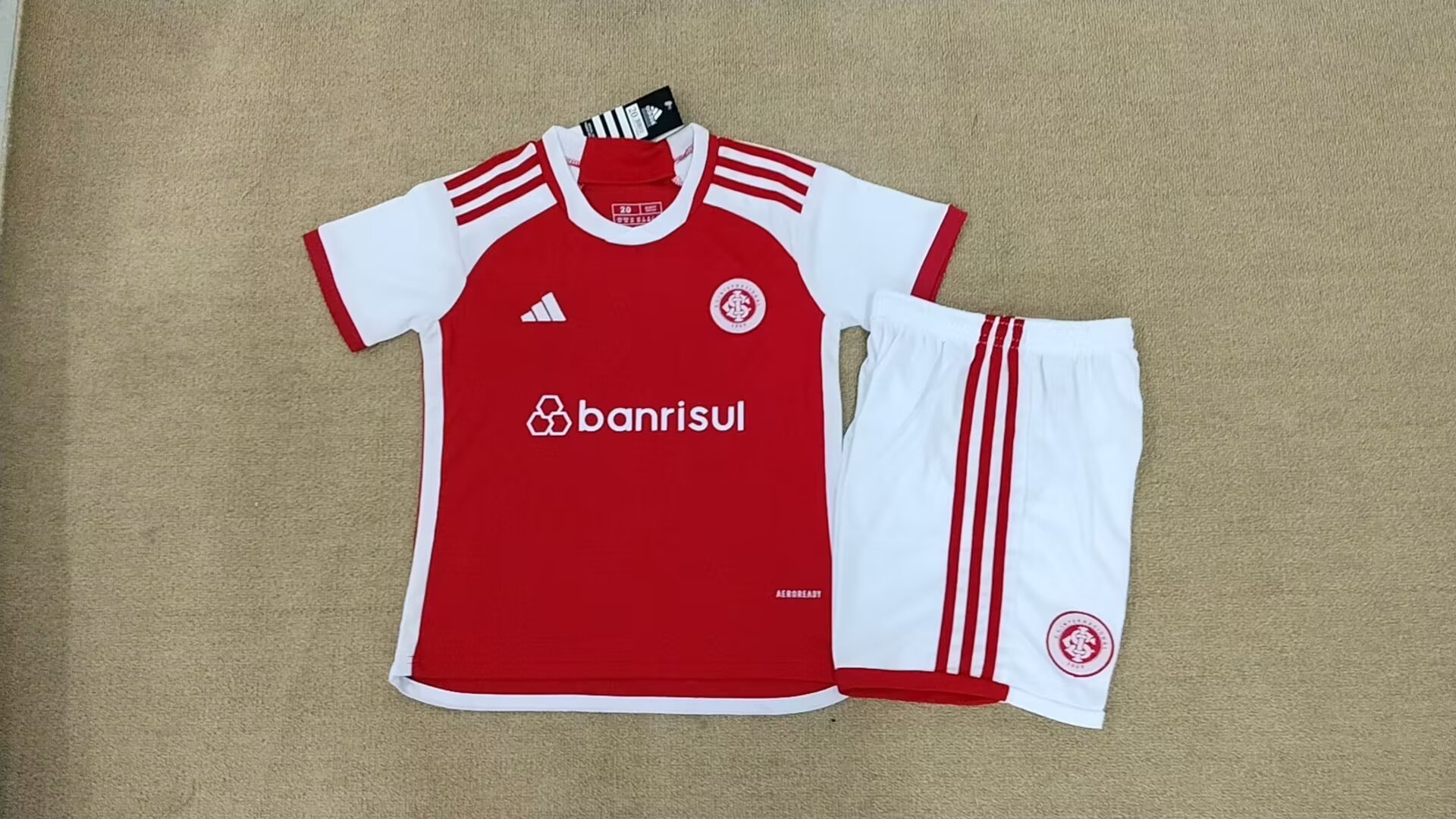24-25 Internacional Home Kids Soccer Jerseys Yupoo